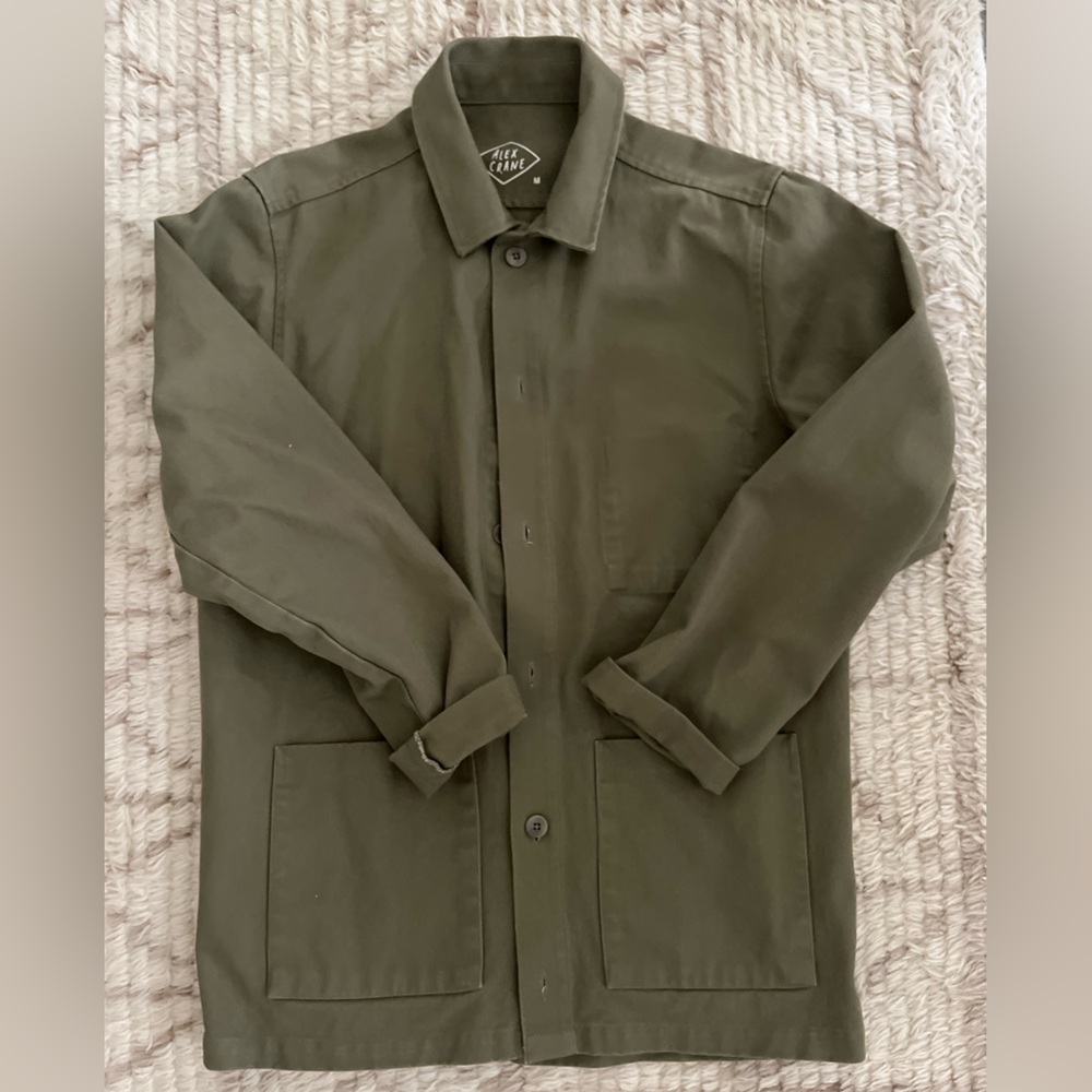Alex Crane Men's Green Pac Shell Jacket